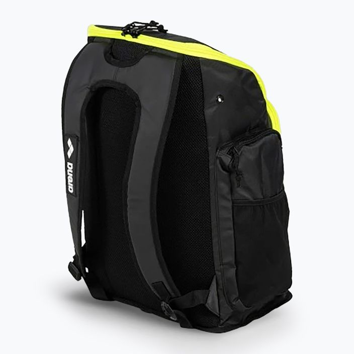 Arena Spiky III backpack 45 l dark smoke/neon yellow 6