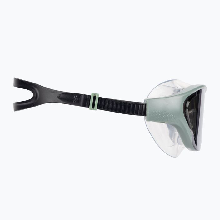 Arena The One Mask Mirror silver/jade/black swimming mask 3