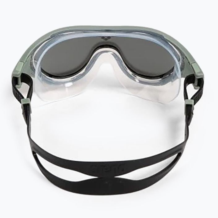 Arena The One Mask Mirror silver/jade/black swimming mask 9