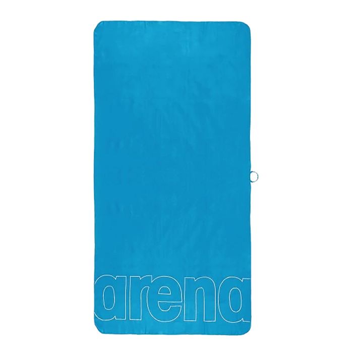 Arena Smart Plus Gym towel blue/white 2