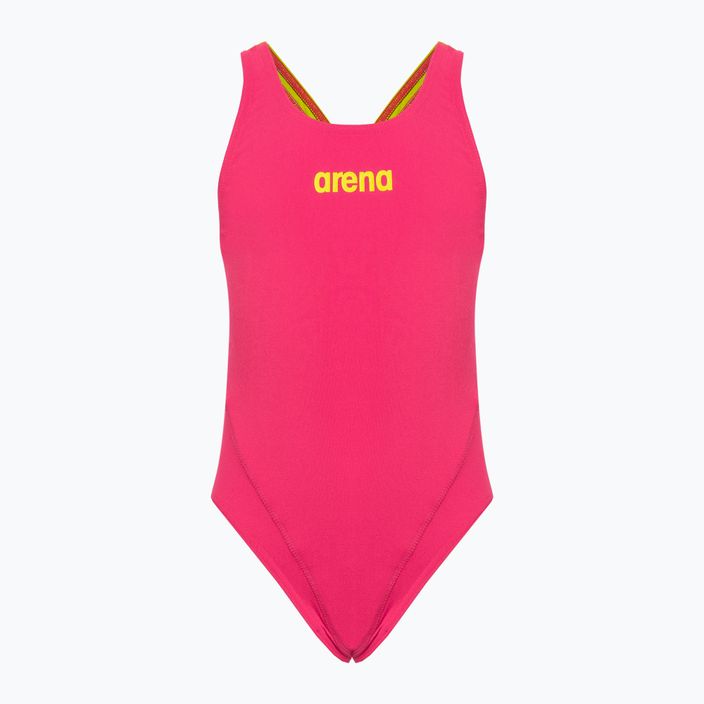 Children's one-piece swimsuit arena Team Swim Tech Solid red 004764/960
