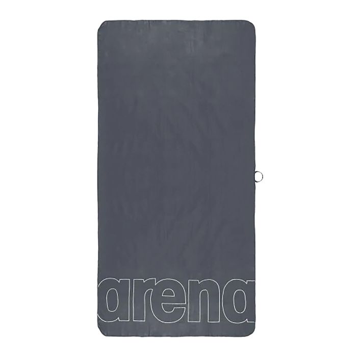 Arena Smart Plus Gym towel grey/white 2