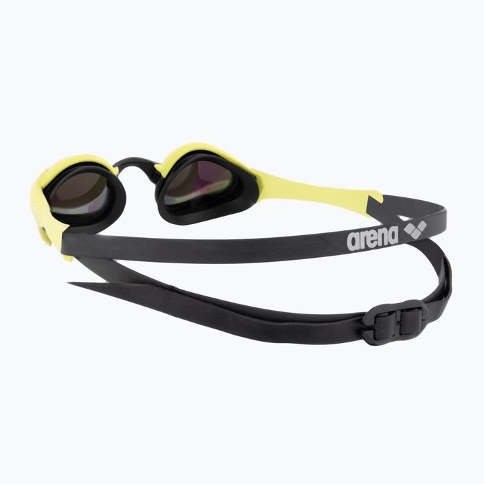 Arena swim goggles Cobra Ultra Swipe Mirror emerald/cyber lime 5