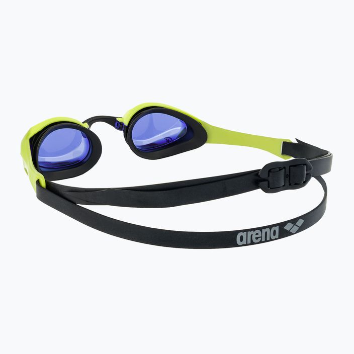 Arena Cobra Ultra Swipe swimming goggles royal blue/cyber lime 4