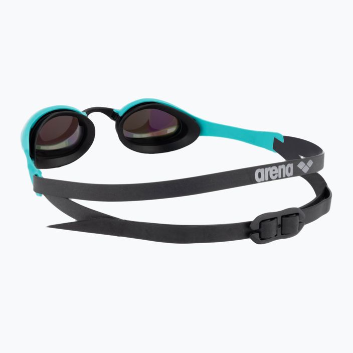 Arena swimming goggles Cobra Ultra Swipe Mirror emerald/peacock 4