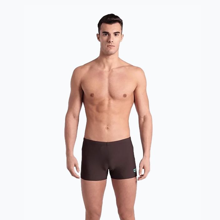 Arena Icons Swim Short Solid sepia/water boxer shorts 4