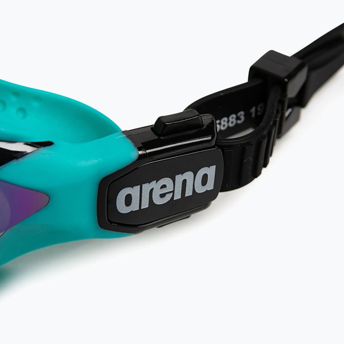 Arena swimming goggles Cobra Tri Swipe Mirror emerald/peacock 6