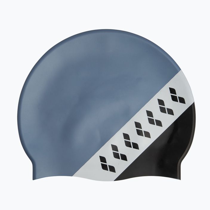 Swim cap arena Icons Team Stripe arena stripe / black / grey 2