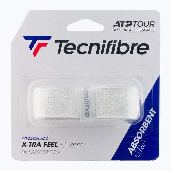 Tecnifibre X-Tra Feel tennis racket wrap white 51ATPXFEWH