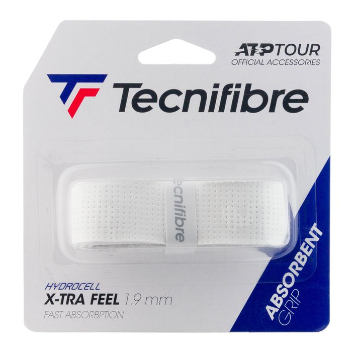 Tecnifibre X-Tra Feel tennis racket wrap white 51ATPXFEWH 2