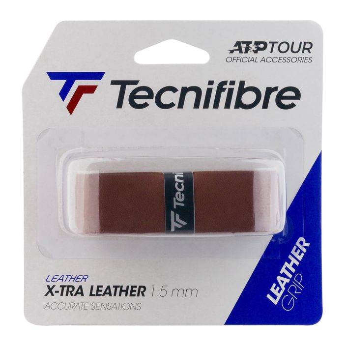 Tecnifibre Leather brown tennis racquet wrap 51ATPLEATH 2
