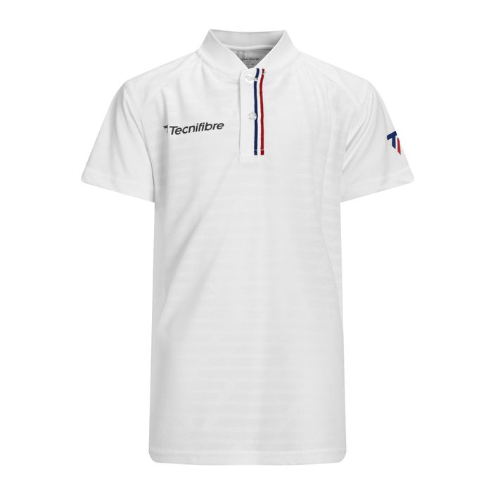 Tecnifibre children's tennis shirt Polo white 22F3VE F3