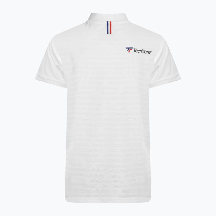 Tecnifibre children's tennis shirt Polo white 22F3VE F3 2