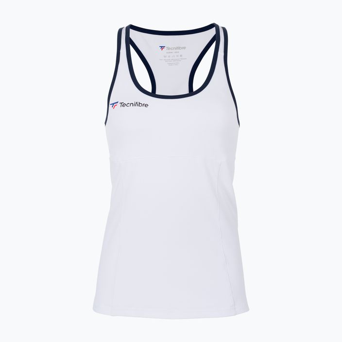 Women's tennis shirt Tecnifibre Tank white 22LAF3 F3