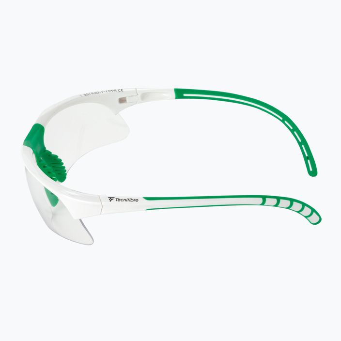 Tecnifibre squash goggles white/green 54SQGLWH21 4