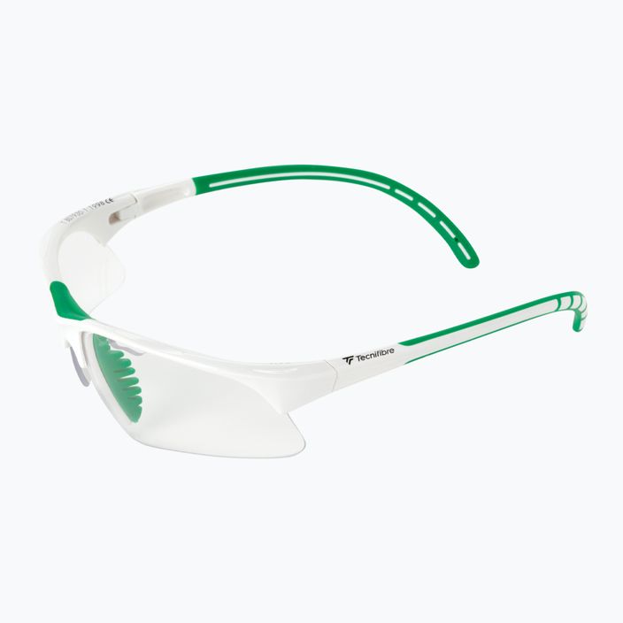 Tecnifibre squash goggles white/green 54SQGLWH21 5