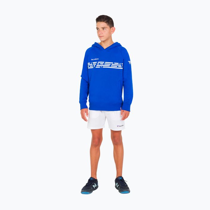 Children's tennis sweatshirt Tecnifibre Fleece Hoodie blue 21FLHO 8