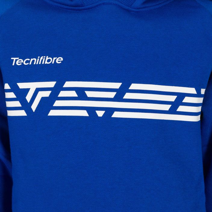 Children's tennis sweatshirt Tecnifibre Fleece Hoodie blue 21LAHORO0B 3