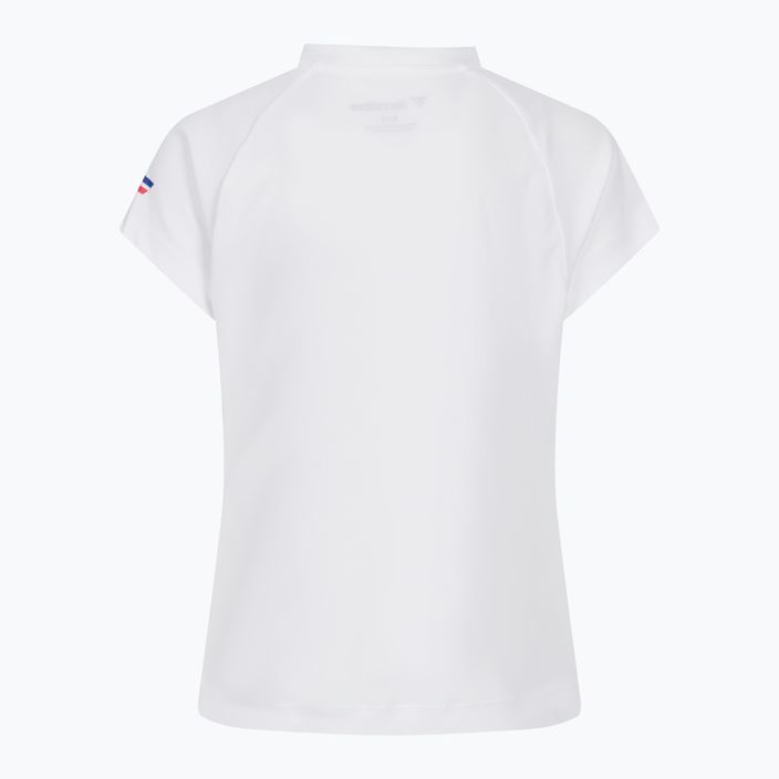 Tecnifibre F2 Airmesh children's tennis shirt white 22LAF2RO0B 2