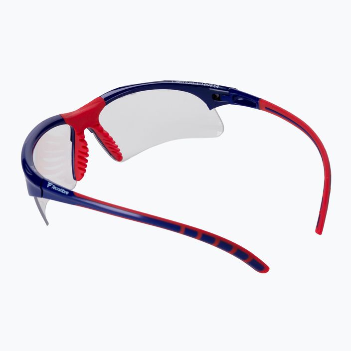 Tecnifibre blue/red squash goggles 54SQGLRE21 2