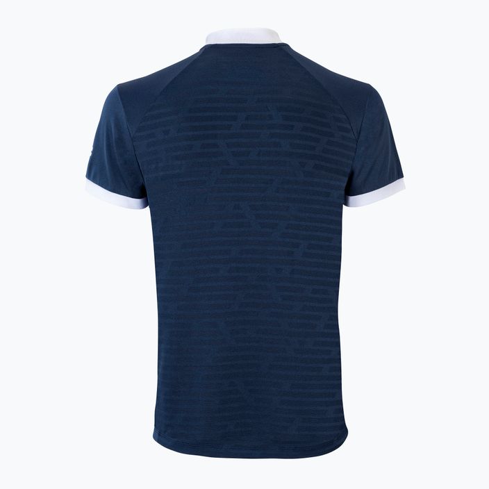 Men's tennis shirt Tecnifibre Polo blue 22F3PO F3 2