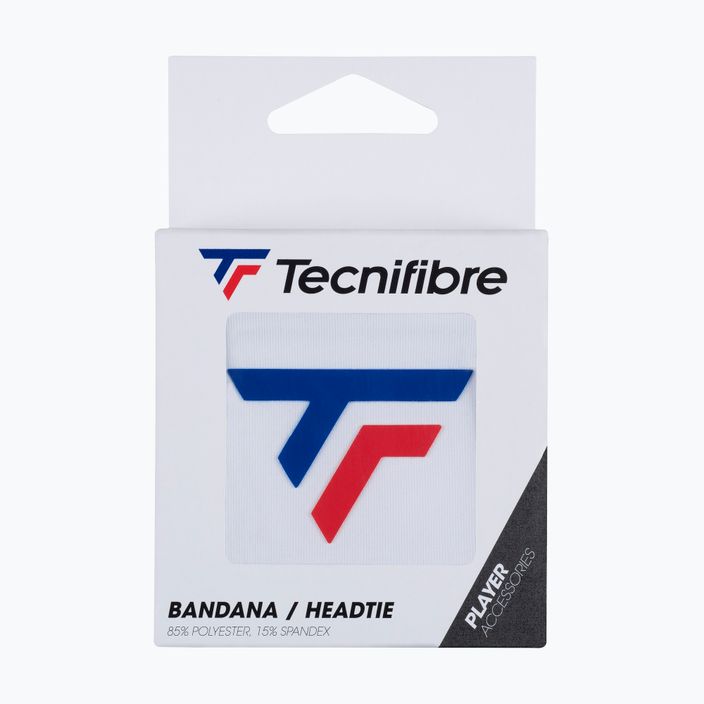Tecnifibre HEADband HEAD-TIE white 2