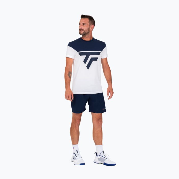 Men's Tecnifibre Training tennis shirt white 22TRAITEE 3