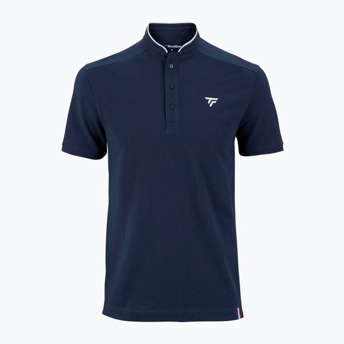 Men's tennis shirt Tecnifibre Polo Pique navy blue 25POPIQ224 2