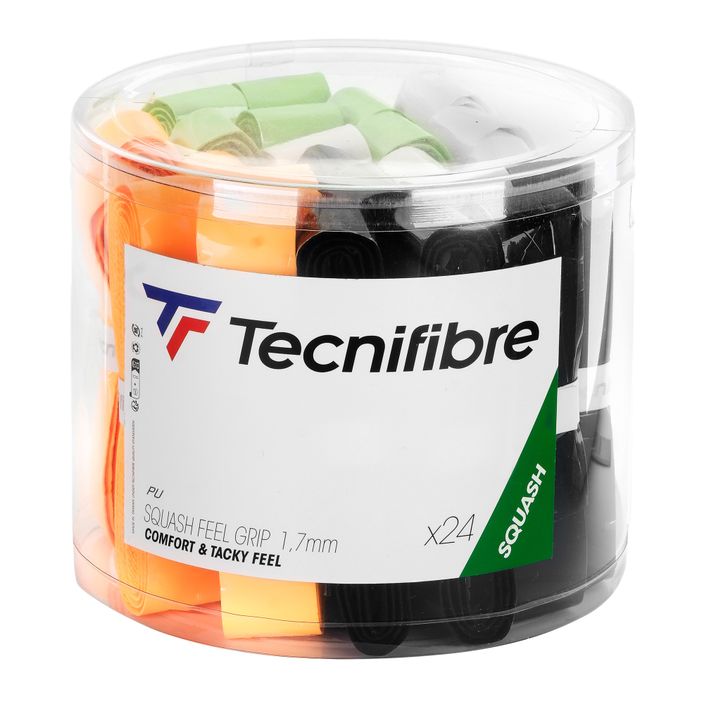 Tecnifibre Squash Feel Grip green squash racket wrap 2