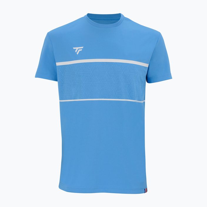Children's tennis shirt Tecnifibre Team Tech Tee blue 22TETEAZ3D