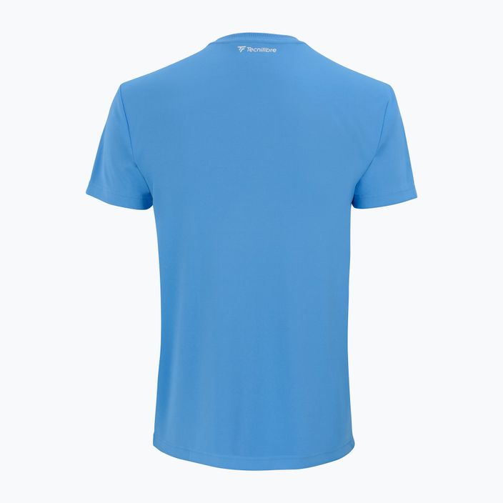 Children's tennis shirt Tecnifibre Team Tech Tee blue 22TETEAZ3D 2
