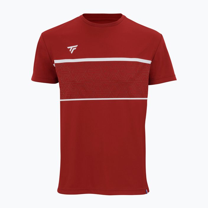 Men's tennis shirt Tecnifibre Team Tech Tee red 22TETECR33 2