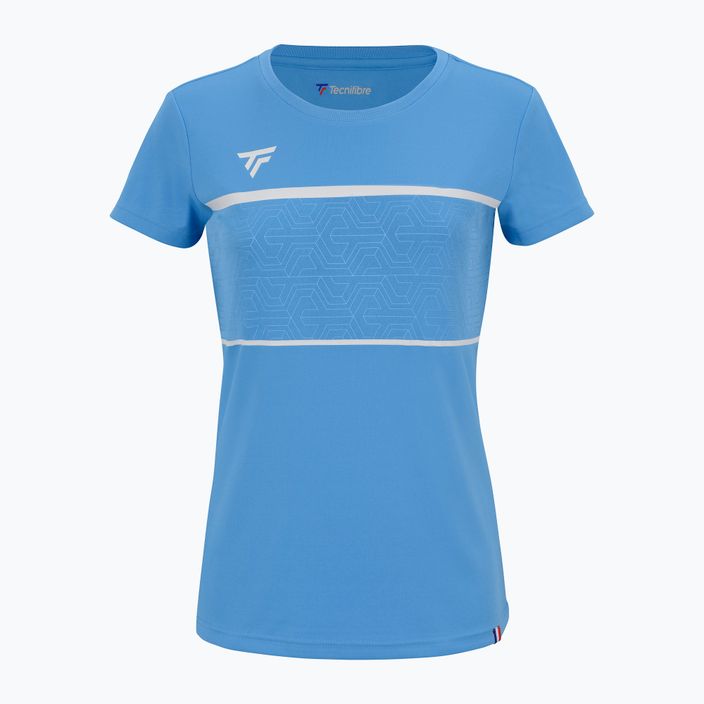 Women's tennis shirt Tecnifibre Team Tech Tee Azur 2