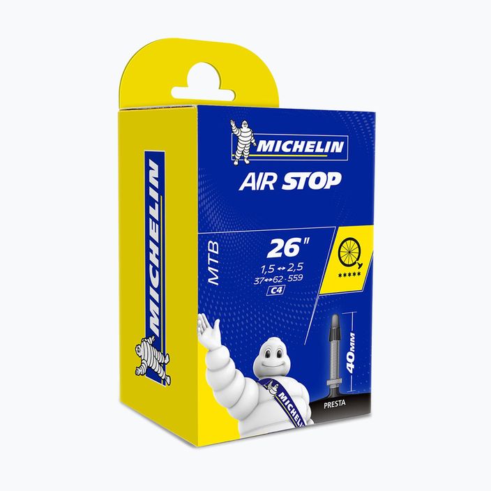 Michelin Air Stop Gal-Fv 40mm bicycle inner tube 215887 black 00082290 3