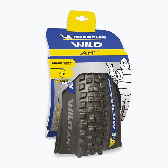 Michelin Wild AM2 TS TLR Kevlar Competition Line bicycle tyre 873922 rolling black 00082207 4