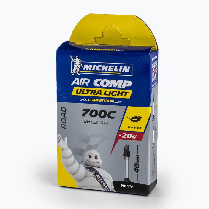 Michelin Air Comp Ultralight Gal-FV bicycle inner tube 916182 black 00082265 2