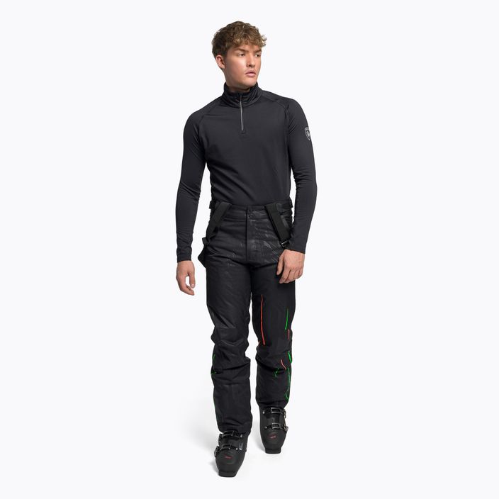 Men's thermal sweatshirt Rossignol Classique 1/2 Zip black 2