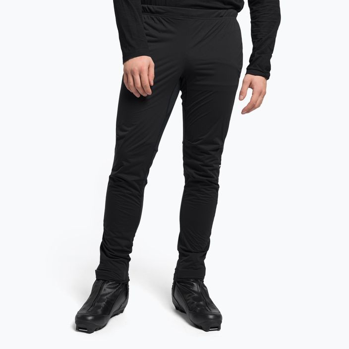 Men's cross-country ski trousers Rossignol Poursuite black