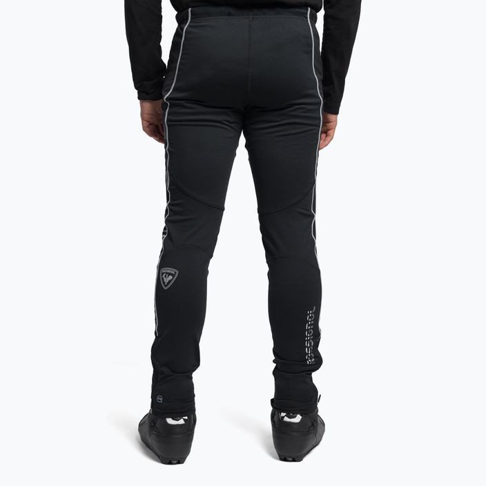 Men's cross-country ski trousers Rossignol Poursuite black 4