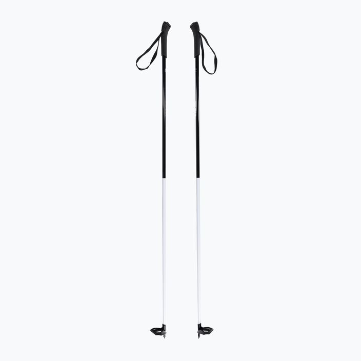 Cross-country ski poles Rossignol FT-500 black/white