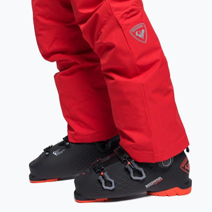 Men's ski trousers Rossignol Rapide red 5