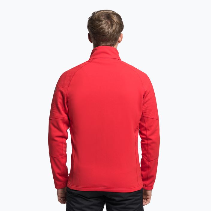 Men's ski sweatshirt Rossignol Classique Clim red 4