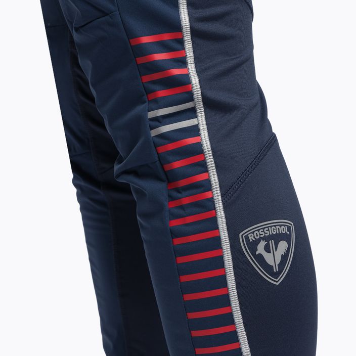 Men's cross-country ski trousers Rossignol Poursuite navy 5