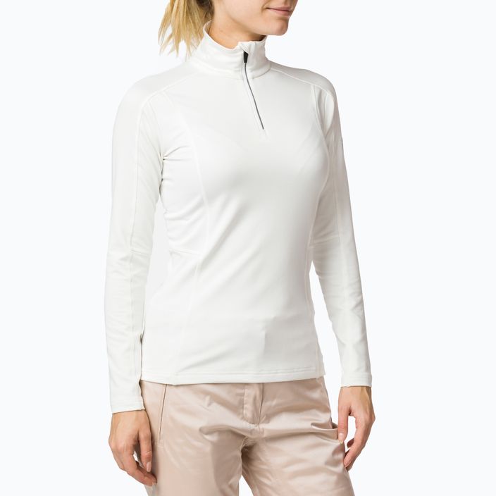 Women's ski sweatshirt Rossignol W Classique 1/2 Zip white 2