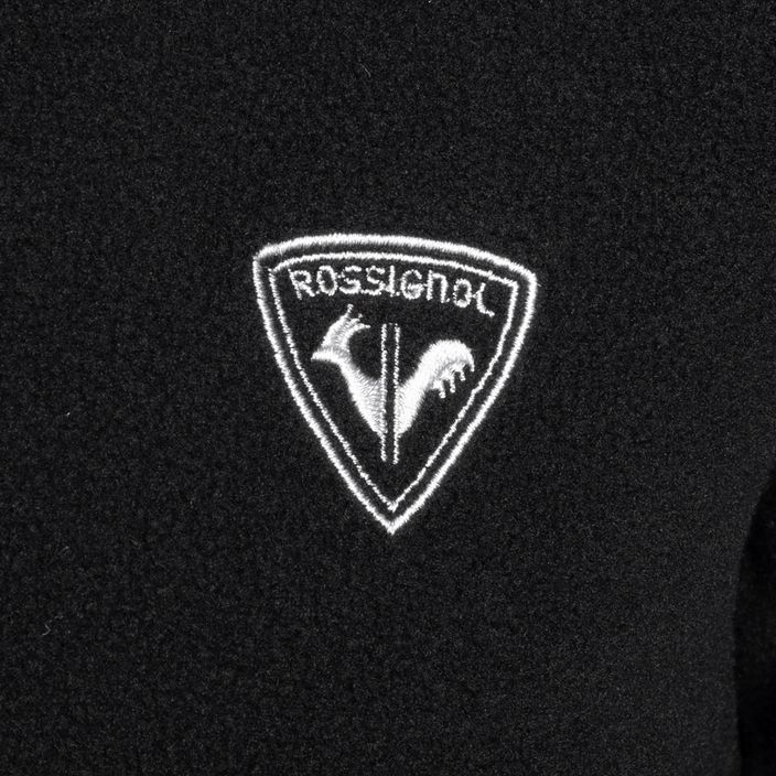 Children's ski sweatshirt Rossignol 1/2 Zip Fleece black 5