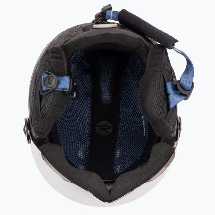 Children's ski helmets Rossignol Whoopee Visor Impacts blue/pink/orange/silver 5