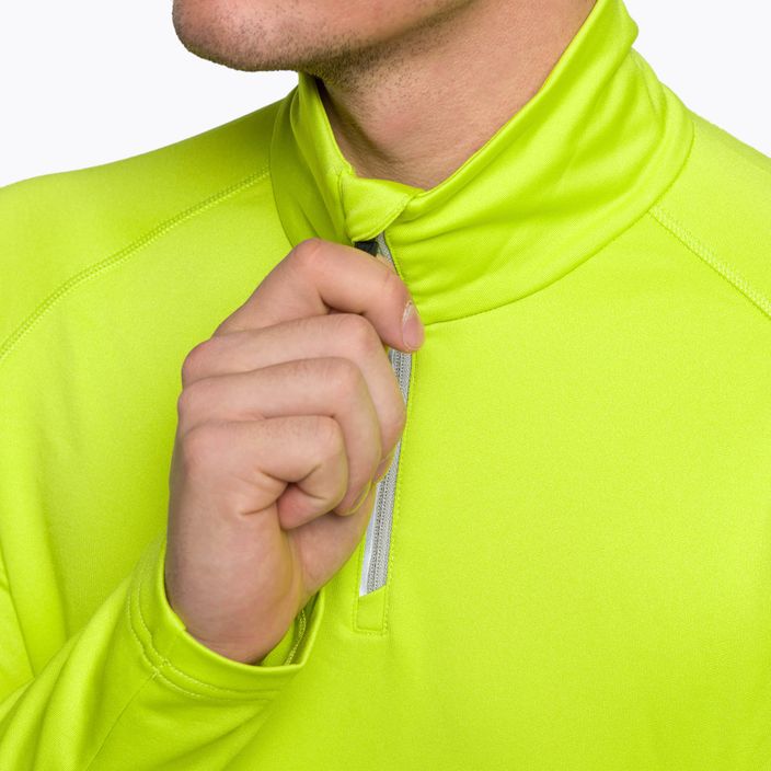Men's thermal sweatshirt Rossignol Classique 1/2 Zip clover 7