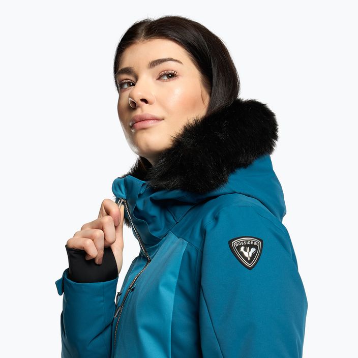 Women's ski jacket Rossignol W Ski duck blue 5