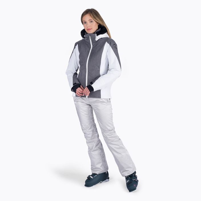 Women's ski jacket Rossignol W Controle Heather heather grey 9
