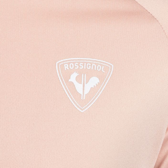 Rossignol Girl Warm Stretch powder pink children's ski sweatshirt 8